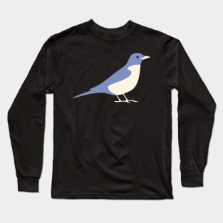 American Robin (Blue) Long Sleeve T-Shirt